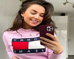 Nina promotes brands like Tommy For Life through Instagram.